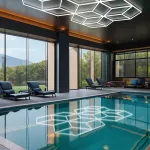 Профильный составной сотовый светодиодный светильник SOTO ZT6113 447W 6500К L52 от ImperiumLoft