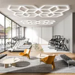 Профильный составной сотовый светодиодный светильник SOTO ZT6113 447W 6500К L52 от ImperiumLoft