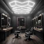 Профильный составной сотовый светодиодный светильник SOTO ZT6115 412W 6500К L48 от ImperiumLoft