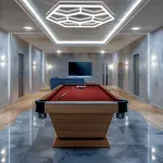 Профильный составной сотовый светодиодный светильник SOTO ZT6130 72W 6500К L24 от ImperiumLoft