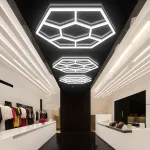 Профильный составной сотовый светодиодный светильник SOTO ZT6130 72W 6500К L24 от ImperiumLoft