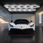 Профильный составной сотовый светодиодный светильник SOTO ZT6137 345W 6500К L69 от ImperiumLoft