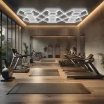 Профильный составной сотовый светодиодный светильник SOTO ZT6138 512W 6500К L93 от ImperiumLoft