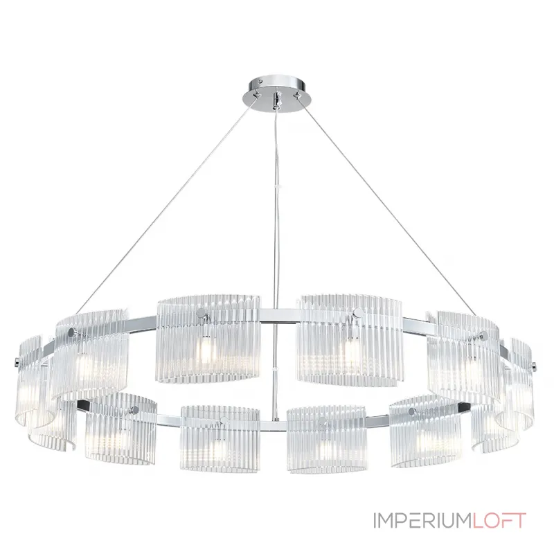 Подвесная люстра Newport 4530 4539+3/S chrome Подвесная люстра Newport 4530 4539+3/S chrome