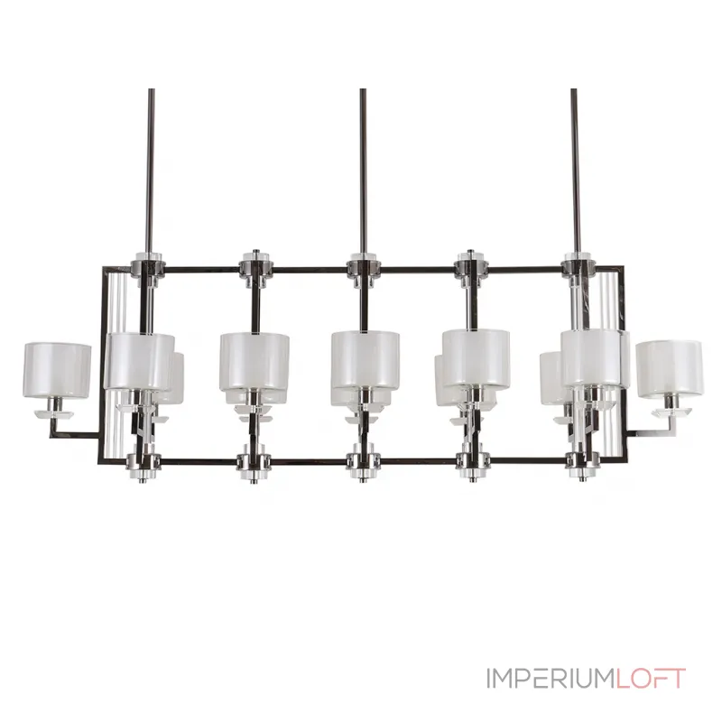 Люстра на штанге Newport 4401 4408+4/S black glossy