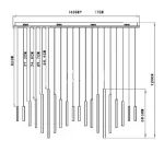 Подвесная люстра Cavatelle