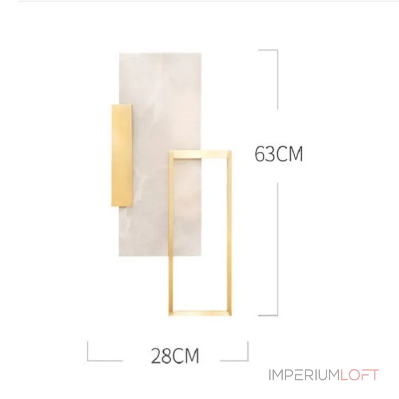 Настенный светильник (Бра) BLISS от ImperiumLoft