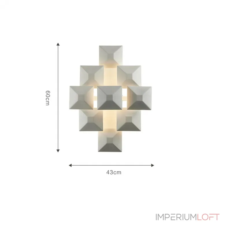 Настенный светильник (Бра) Puzzle House от ImperiumLoft Настенный светильник (Бра) Puzzle House от ImperiumLoft