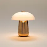 Настольная лампа Ongo Gold White от ImperiumLoft