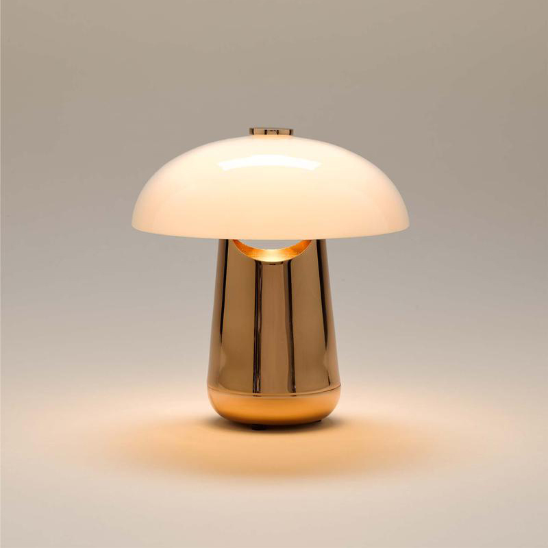 Настольная лампа Ongo Gold White от ImperiumLoft