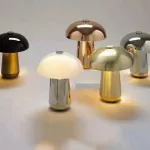 Настольная лампа Ongo Gold White от ImperiumLoft