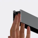 Шинопровод накладной/подвесной в комплекте заглушки 2шт крышка и соединительная планка 1шт Novotech Vector 135300 от ImperiumLoft