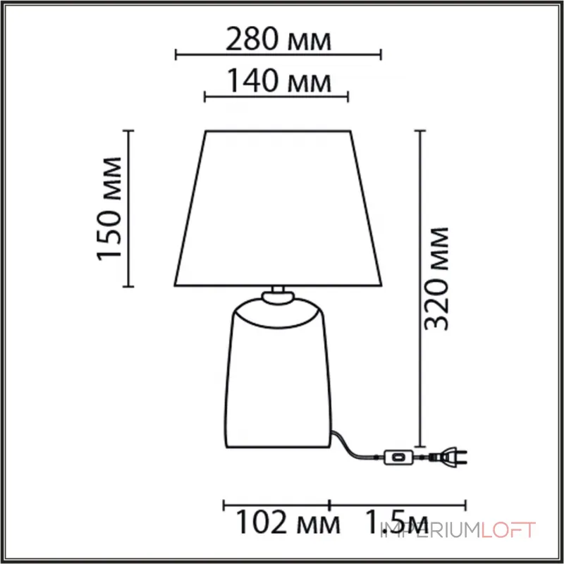 Настольная лампа Lumion Classi 6553/1W от ImperiumLoft Настольная лампа Lumion Classi 6553/1W от ImperiumLoft