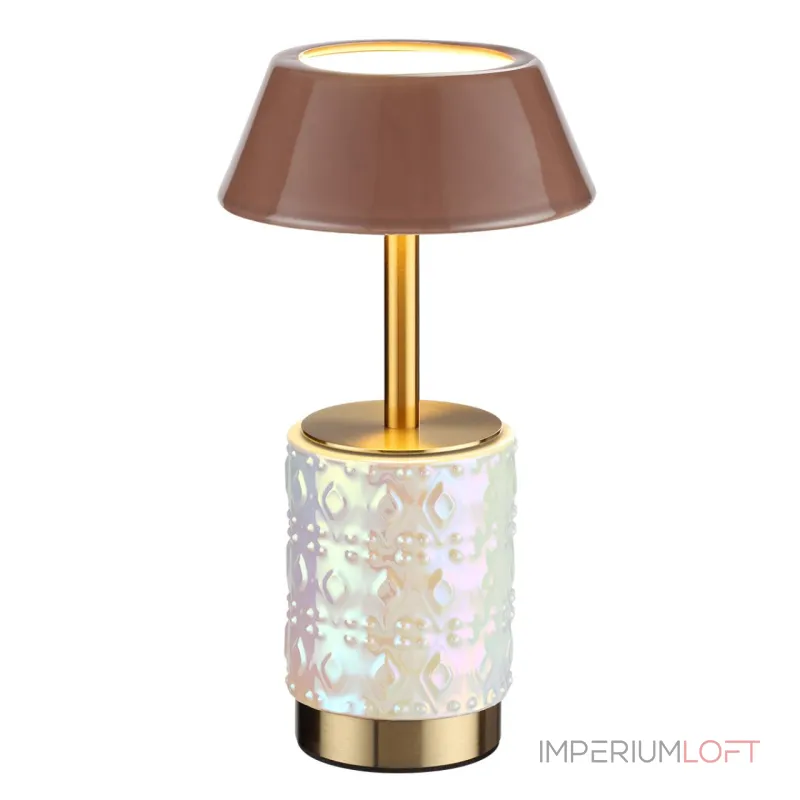 Настольная лампа беспроводная Odeon Light Lulu 5454/6TL от ImperiumLoft