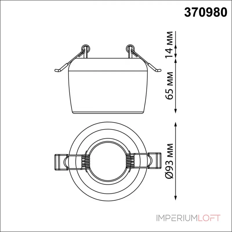 Светильник встраиваемый Novotech Spot 7007/38L от ImperiumLoft Светильник встраиваемый Novotech Spot 7007/38L от ImperiumLoft