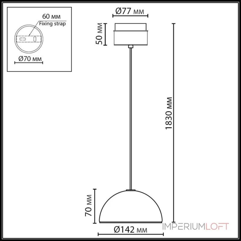Подвесной светильник Odeon light L-vision 5452/6LA от ImperiumLoft Подвесной светильник Odeon light L-vision 5452/6LA от ImperiumLoft
