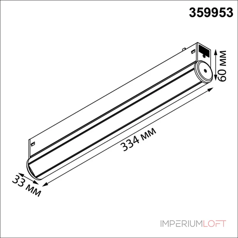 Трековый светодиодный светильник диммир. со сменой цв.температуры пульт ДУ/Tuya Smart Life Novotech Vector 359953 от ImperiumLoft Трековый светодиодный светильник диммир. со сменой цв.температуры пульт ДУ/Tuya Smart Life Novotech Vector 359953 от ImperiumLoft
