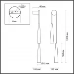 Настенный светильник Odeon Light L-VISION ODL24 301 5044/24WL LED 24W 3000K 2536Лм LUMP Прозрачный от ImperiumLoft