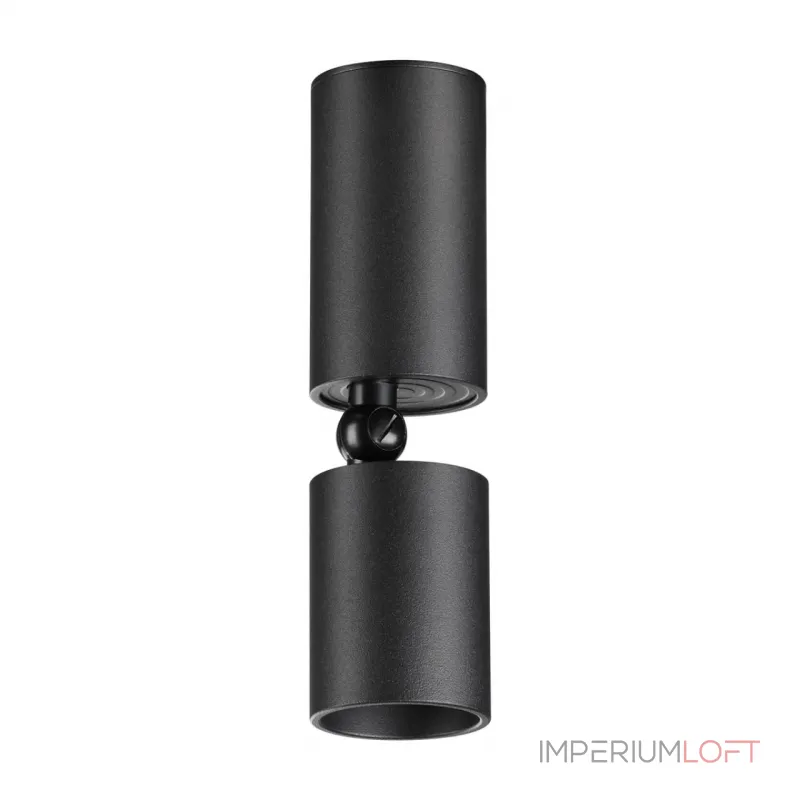 Светильник накладной светодиодный IP20 LED 5W 85-265V 3000K 600Лм TUBO 359315 OVER NT24 000 Черный от ImperiumLoft