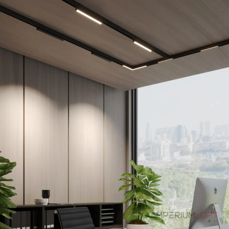 Трековый светодиодный светильник диммир. со сменой цв.температуры пульт ДУ/Tuya Smart Life Novotech Vector 359953 от ImperiumLoft Трековый светодиодный светильник диммир. со сменой цв.температуры пульт ДУ/Tuya Smart Life Novotech Vector 359953 от ImperiumLoft