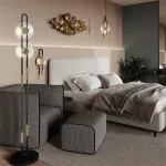 Напольный светильник Odeon Light MODERN ODL_EX24 27 5407/23FL LED 23W 3000K 1940Лм MAGNET Прозрачный от ImperiumLoft