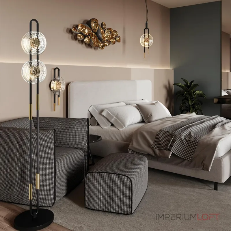 Напольный светильник Odeon Light MODERN ODL_EX24 27 5407/23FL LED 23W 3000K 1940Лм MAGNET Прозрачный от ImperiumLoft