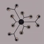 Люстра на штанге Lumion Classi 6555/12C