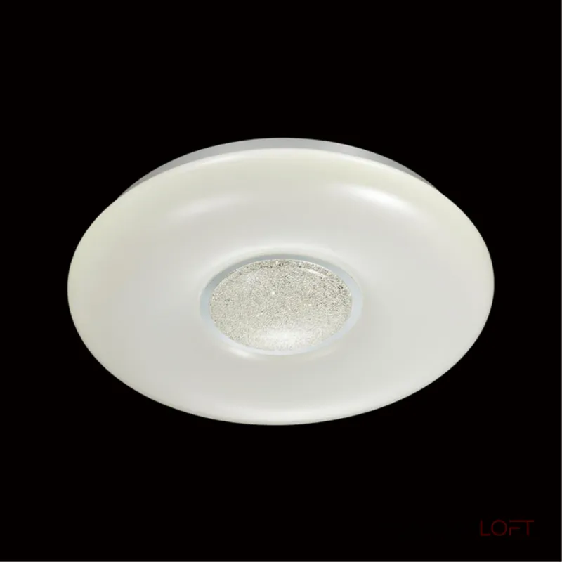 Накладной светильник Sonex Lazana 2074/DL Цвет арматуры хром Цвет плафонов белый от ImperiumLoft