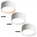 Светильник накладной светодиодный с переключателем цветовой температуры Novotech Over 359594 от ImperiumLoft