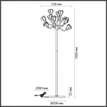 Торшер Odeon Light Modern 7015/20L от ImperiumLoft