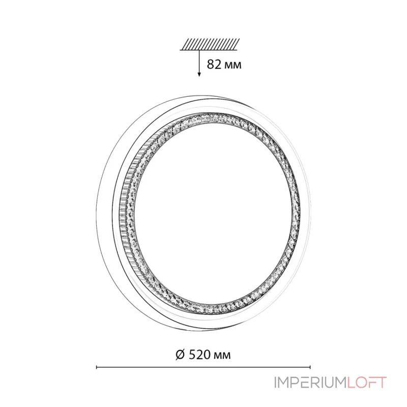 Настенно-потолочный светильник Сонекс Pale 7644/ELN от ImperiumLoft Настенно-потолочный светильник Сонекс Pale 7644/ELN от ImperiumLoft