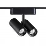 Трековый светильник SMAL Novotech SHINO NT23 051 359108 IP20 LED 4000K 2*8W 48V 1360Лм SMAL Чёрный от ImperiumLoft