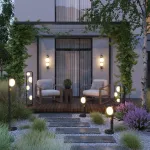 Уличный наземный светильник Odeon light Nature 5434/1FA от ImperiumLoft