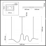 Подвесной светильник Odeon Light Hightech 7025/52L