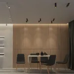 Светильник встраиваемый IP20 GU10 9W 220V SLIM 370875 SPOT NT22 310 Черный Золотой от ImperiumLoft