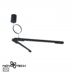 База накладная для ввода питания с гибким угловым соединителем и проводом-подвесом Novotech Konst 6643/6CL от ImperiumLoft