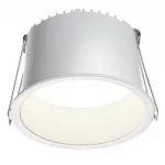 Светильник встраиваемый светодиодный Novotech SPOT NT23 282 359236 IP20 LED 12W 220V 840Лм 3000К TRAN Белый от ImperiumLoft