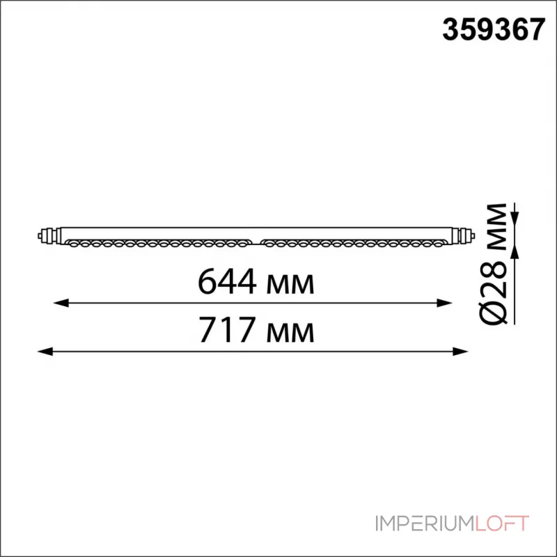 Светильник Novotech Konst 6632/18WL от ImperiumLoft