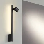 Светильник настенный диммируемый (выключатель) IP20 LED 7W+7W 4000K 220-240V FERMO 359313 OVER NT24 000 Черный от ImperiumLoft