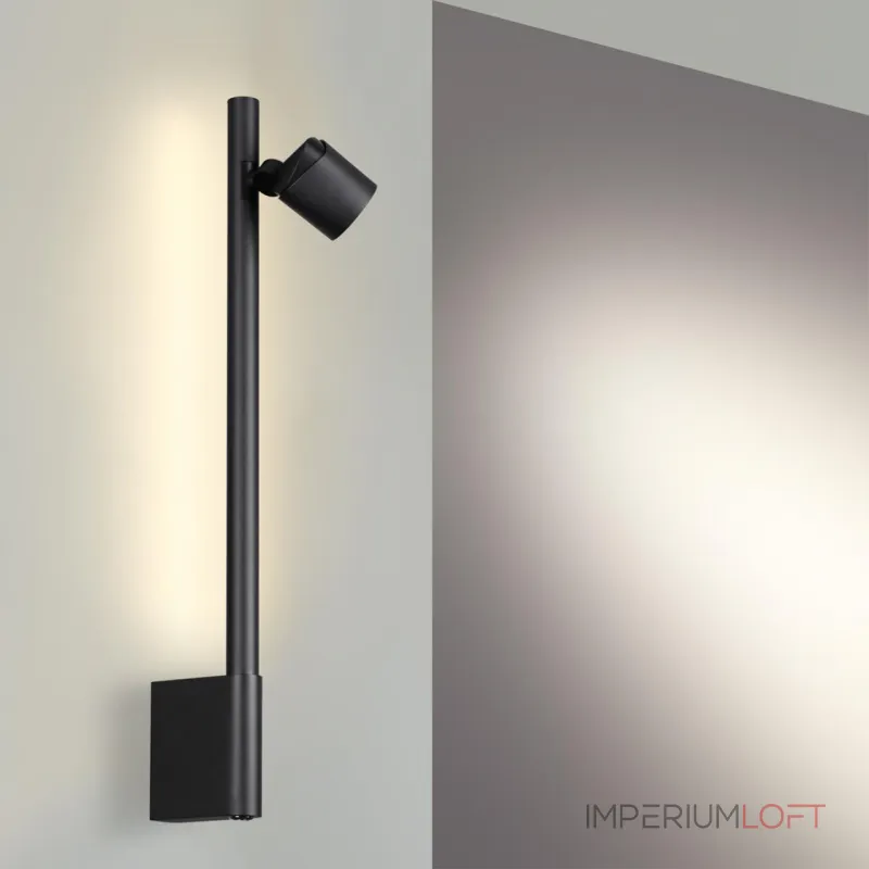 Светильник настенный диммируемый (выключатель) IP20 LED 7W+7W 4000K 220-240V FERMO 359313 OVER NT24 000 Черный от ImperiumLoft Светильник настенный диммируемый (выключатель) IP20 LED 7W+7W 4000K 220-240V FERMO 359313 OVER NT24 000 Черный от ImperiumLoft