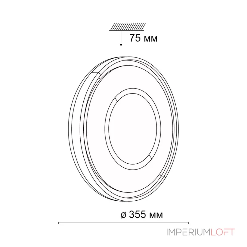 Настенно-потолочный светильник Сонекс Tan 3046/CL от ImperiumLoft Настенно-потолочный светильник Сонекс Tan 3046/CL от ImperiumLoft