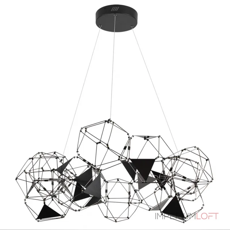 Подвесная люстра LED 56W 4000K 3360Лм TRELLIS 5087/56L L-VISION ODL25 Подвесная люстра LED 56W 4000K 3360Лм TRELLIS 5087/56L L-VISION ODL25
