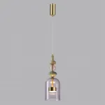 Подвесной светильник Odeon Light L-VISION ODL24 299 5045/12LA LED 12W 4000К 1400Лм PALLETA Фиолетовый