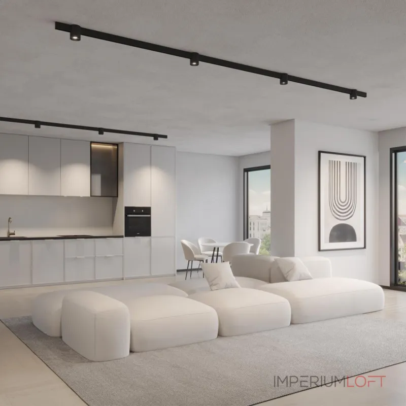 Трековый низковольтный смарт-светильник диммируемый Novotech Shino 359517 от ImperiumLoft