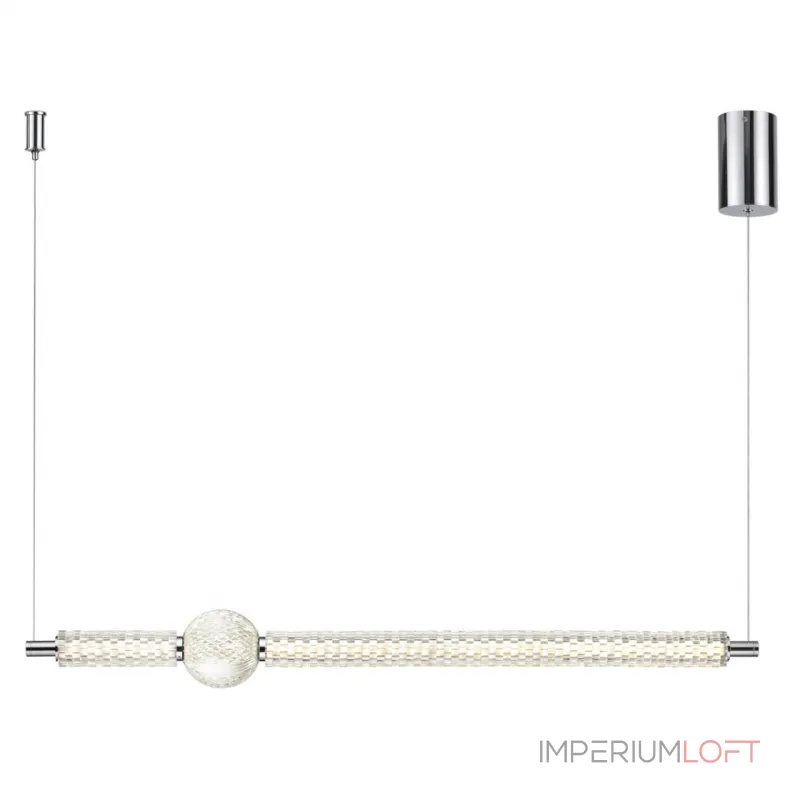 Подвесной светильник Odeon Light L-VISION ODL24 467 5007/28L LED 28W 4000K 2089лм CRYSTAL Хром