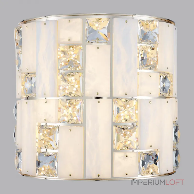 Настенный светильник Odeon Light HALL ODL24 495 5072/28WLLED 15W 3700K CROSSA Белый от ImperiumLoft