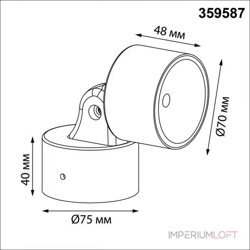 Светильник ландшафтный светодиодный Novotech Street 359587 от ImperiumLoft Светильник ландшафтный светодиодный Novotech Street 359587 от ImperiumLoft