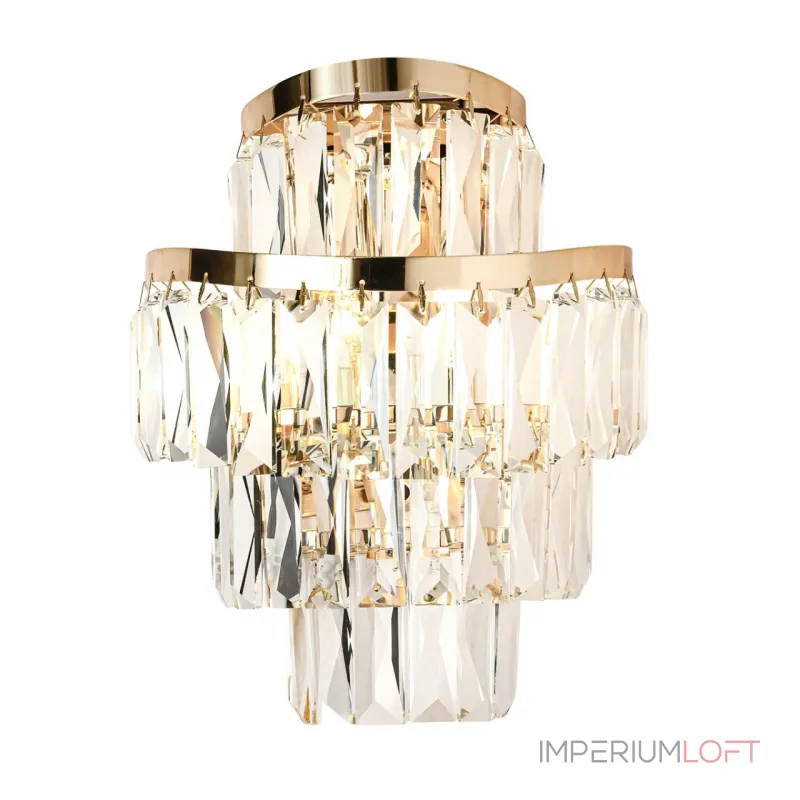 Настенный светильник HALL ODL24 505 Odeon Light 5073/2W E14 2*40W WAYTA Прозрачный от ImperiumLoft