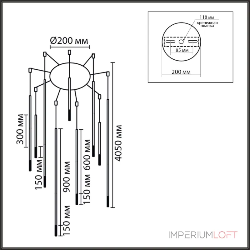 Люстра Lumion Ledio 8400/27L от ImperiumLoft Люстра Lumion Ledio 8400/27L от ImperiumLoft