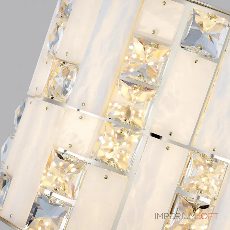 Настенный светильник Odeon Light HALL ODL24 495 5072/28WLLED 15W 3700K CROSSA Белый от ImperiumLoft